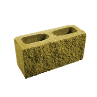 Block escarpado 15 x 20 x 40 cm (amarillo)