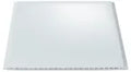 Tablilla plastica brillante Blanca 6 mm economica (595 x 20 cm)