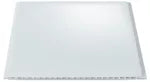 Tablilla plastica brillante Blanca 6 mm economica (595 x 20 cm)