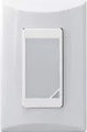 Luz LED guia con fotocelda 15A 110V blanco Plata Eagle 1022-W
