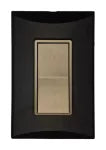 Interruptor 4 vias 15A 110V negro Plata Eagle 1013-BK