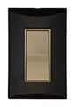 Interruptor 4 vias 15A 110V negro Plata Eagle 1013-BK