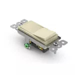 Interruptor sencillo 3 vias 15A 220V marfil Decor Eagle UL6503-V