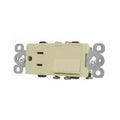 Tomacorriente e interruptor 15A 110V marfil Decor Eagle 3284-V