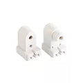 Base para fluorescentes (2 piezas) blanco Eagle 25032504