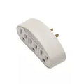 Convertidor polarizado 1 a 3 tomas con sensor 15A 110V Eagle 870
