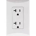 Tomacorriente doble 20A 110V blanco Plata Eagle 1020-W