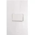 Interruptor sencillo 3 vias 16A 110V blanco T&J Eagle 8001S-W