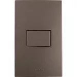 Interruptor sencillo 3 vias 16A 110V negro T&J Eagle 8001S-BK