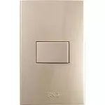 Interruptor sencillo 3 vias 16A 110V champagne T&J Eagle 8001S-CH