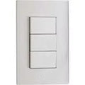 Interruptor triple 16A 110V blanco T&J Eagle 8005S-W