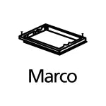 Marco para caja de empotrar para mecanismo canaleta Eagle 10971