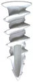 Anclaje para gypsum HSP de nylon reforzado SWN08LS-R100