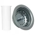 Desagüe para fregadero 4-1/2" con coleta plástica y cuerpo de acero Inoxidable Coflex PH-100