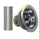 Desagüe para fregadero 4-1/2" de acero inoxidable fácil instalación Coflex PH-300
