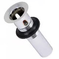Desagüe para lavatorio 32 x 152 mm (1-1/4" x 6") metálico con rebalse cromo Coflex PH-200