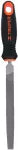 Lima plana con mango corte basto doble inyeccion 6" Truper LPB-6T / 15309