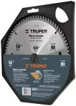 Disco para sierra circular corte madera 10" 80T Truper ST-1080 / 12683