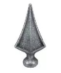 Punta de lanza para hierro forjado 125 mm (ancho) x 64 mm (largo) 13.078