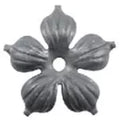 Flor decorativa para hierro forjado 90 mm 14.021