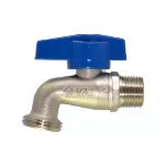 Llave para lavadora 1/2" x 3/4" cromo Coflex IP-702