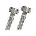 Tubo de abasto de acero para lavadora 3/4" NH x 3/4" NH 120 cm Coflex AW-A120
