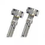 Tubo de abasto de acero para lavadora 3/4" NH x 3/4" NH 120 cm Coflex AW-A120