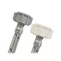 Tubo de abasto de acero para inodoro 1/2" AM x 7/8" AM 50 cm Coflex AS-M50