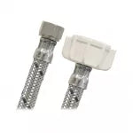Tubo de abasto de acero para inodoro 3/8" COMP x 7/8" AM 50 cm Coflex AS-B50