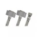 Tubo de abasto en T de acero para lavatorio 1/2" FIP x 1/2" FIP x 3/8" COMP 55 cm Coflex AL-U55