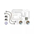 Paquete para instalacion de fregadero de 2 tanques con contracanasta y llave de control vinil Coflex PSV-F007