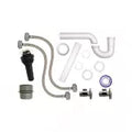 Paquete para instalacion de lavatorio con llave de control vinil Coflex PSV-B001