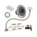Paquete para instalacion de inodoro con brida flexible de 4” vinil Coflex PSV-D004