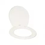 Asiento para inodoro blanco redondo Clasica Coflex CH-A201