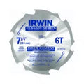 Disco de corte para fibra de cemento 7-1/4" 6T Classic Irwin 15702ZR