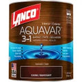 Barniz tinte sellador 3 en 1 cuarto Aquavar Lanco AQ1360-5 (caoba)