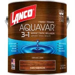 Barniz tinte sellador 3 en 1 galon Aquavar Lanco AQ1366-4 (early american)