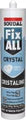 Adhesivo sellador hibrido Fix All Crystal 290 mL Soudal 123763 (transparente)