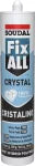 Adhesivo sellador hibrido Fix All Crystal 290 mL Soudal 123763 (transparente)