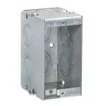 Caja EMT rectangular gangable 3-1/2" de profundidad MAG91