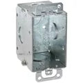 Caja EMT rectangular 3" x 2" gangable 2-3/4" de fondo KO 3/4"