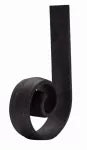 Terminal B pasamanos para hierro forjado 58 x 21 mm 12.085