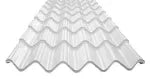 Lamina techo policarbonato tipo teja Toledo Plus 0.80 mm x 1.10 x 1.93 metros Metalco