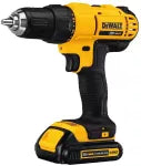 Taladro atornillador 1/2" inalambrico 20V Atomic Dewalt DCD708D2-B3 (incluye cargador y 2 baterias 2Ah) (sust. DCD771C2-B3)