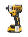 Atornillador de impacto 1/4" inalambrico 20V Dewalt DCF887D2-B3 (incluye cargador y 2 baterias 2Ah)