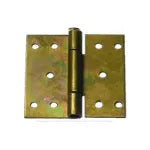Bisagra soldable interior galvanizado 4" x 4" x 3/32" Grossor 100320 (2 por paquete)