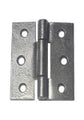 Bisagra soldable interior gofrada plata 3" x 4" x 3/32" Grossor 7100310