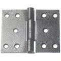 Bisagra soldable interior gofrada plata 4" x 4" x 3/32" Grossor 7100320