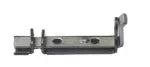 Picaporte platina soldable #5 gofrado plata 4-1/2" Grossor 7104300