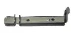Picaporte platina soldable #8 gofrado plata 8-1/2" Grossor 7104500
